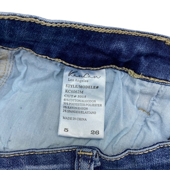 RANCAN Denim Mini Skirt Size 5 / 26 Jeans Skirt - Picture 7 of 7